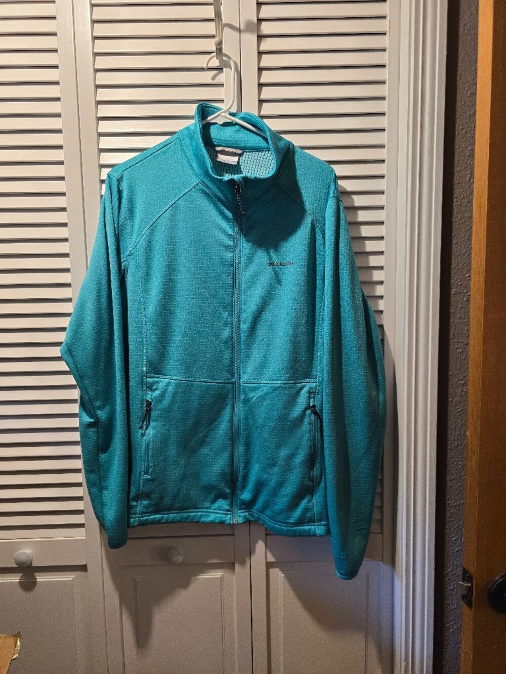 Columbia Park View Grid Fleece Full-Zip Jacket